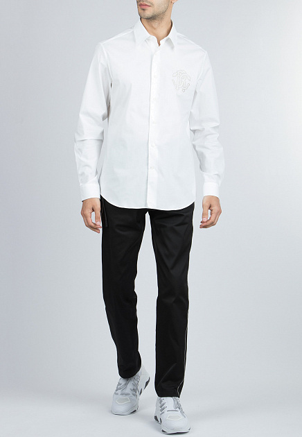 Рубашка ROBERTO CAVALLI  - Хлопок - цвет белый