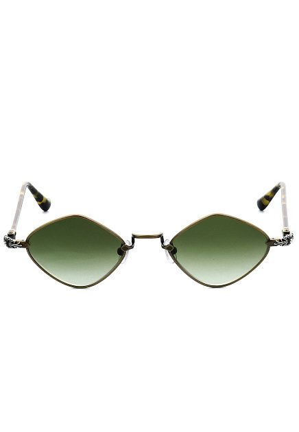 Солнцезащитные очки с черепаховыми дужками CHROME HEARTS