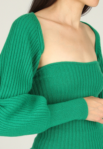 Болеро ALLUDE  - Кашемир - цвет зеленый