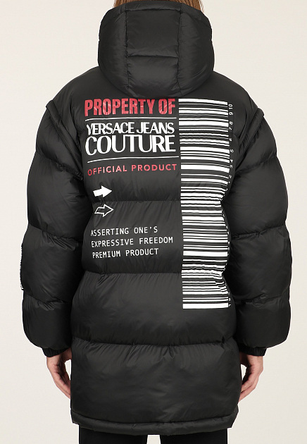 Куртка VERSACE JEANS COUTURE  - Полиамид - цвет черный