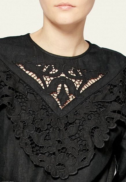 Блуза ISABEL MARANT  - Лён - цвет черный