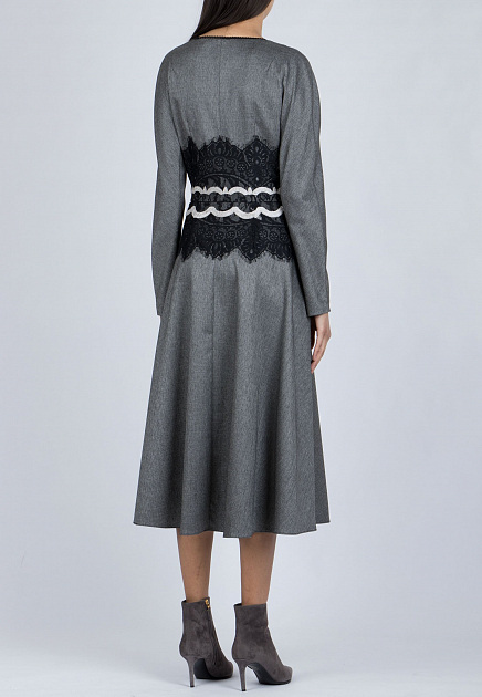 Платье ALTER EGO  - Вискоза, Полиэстер - цвет серый