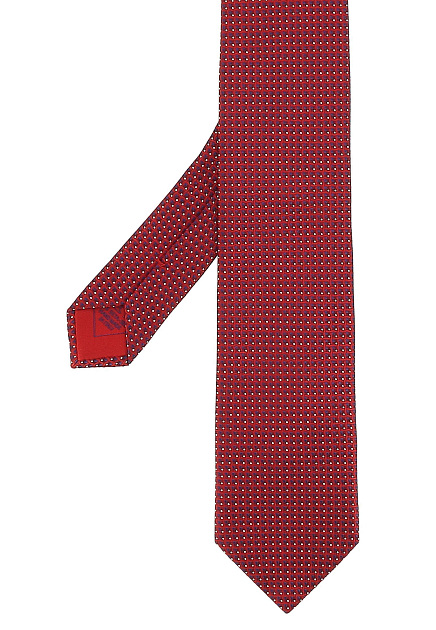 Красный галстук BRIONI - ИТАЛИЯ