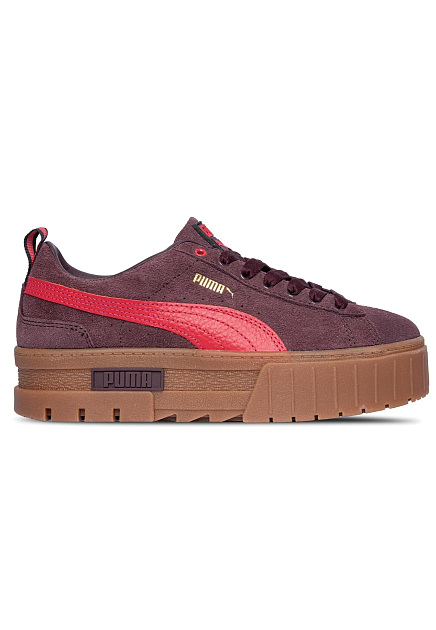 Фиолетовые кеды на платформе PUMA по цене 12900 рублей, арт. 381887 02 Mayze  Gum - купить в Москве интернет-магазине брендовой одежды - ElytS.ru