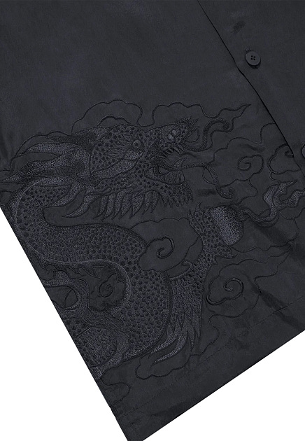 Рубашка MAHARISHI  - Купро - цвет черный