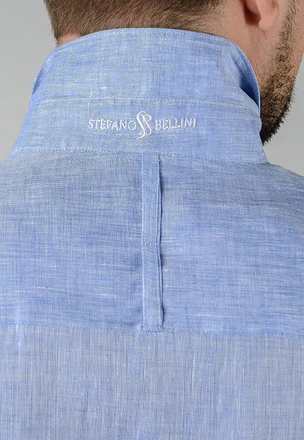 Льняная рубашка STEFANO BELLINI 132473