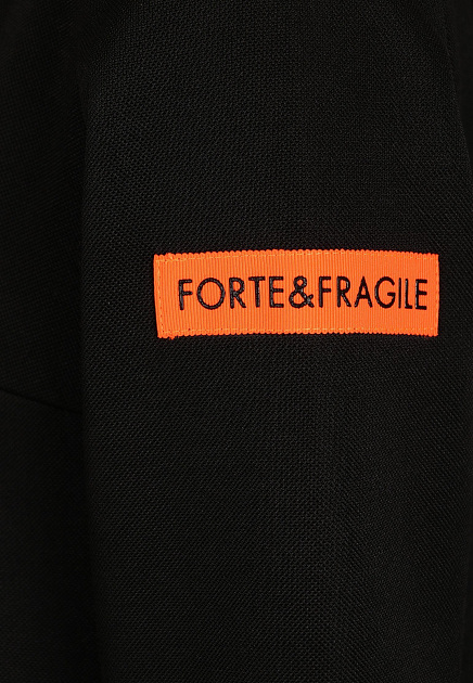 Платье FORTE&FRAGILE  - Хлопок, Полиэстер - цвет черный
