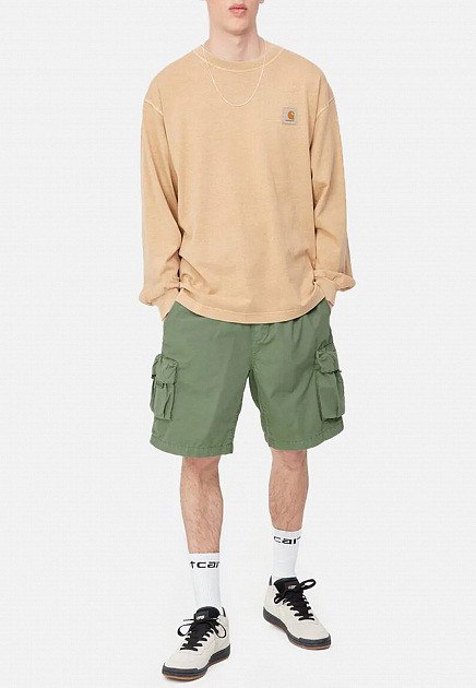 Шорты с эластичным поясом и накладными карманами CARHARTT WIP - КАМБОДЖА