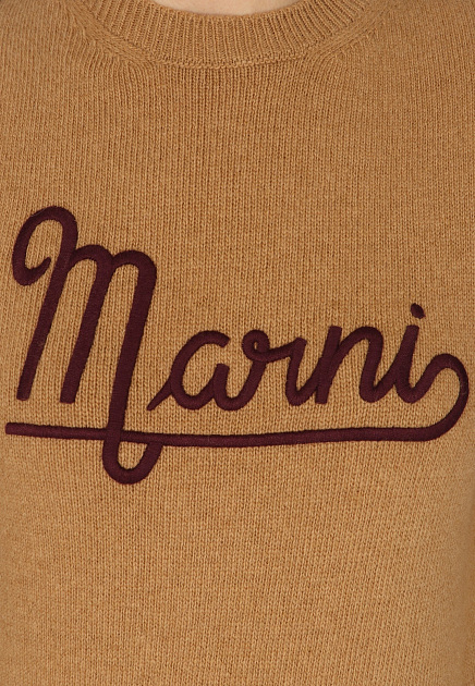 Свитер MARNI  - Шерсть - цвет коричневый