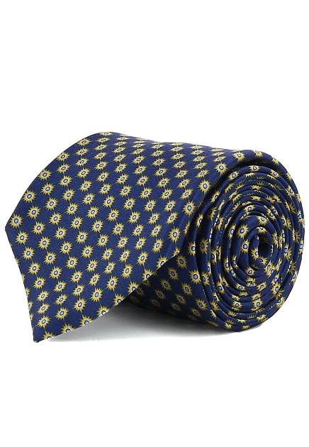 Разноцветный галстук из шёлка CORNELIANI