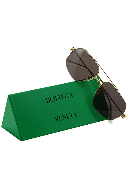 Очки BOTTEGA VENETA  - цвет коричневый