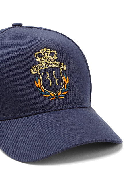 Бейсболка с вышитым логотипом BILLIONAIRE - ИТАЛИЯ