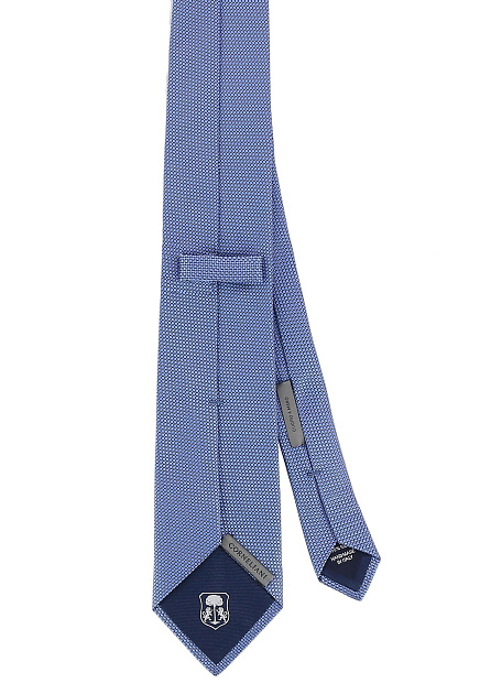 Голубой галстук из шелка CORNELIANI - ИТАЛИЯ