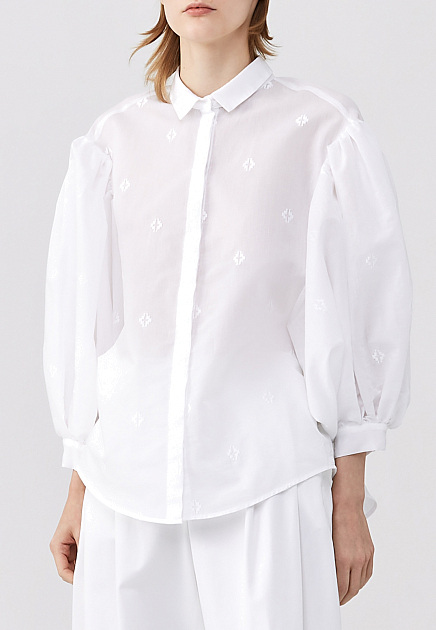 Блуза с объёмными рукавами FABIANA FILIPPI