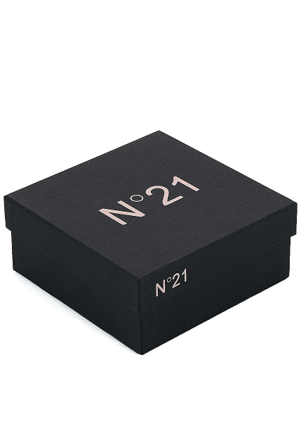 Ремень N21  - Вискоза, Полиэстер - цвет черный