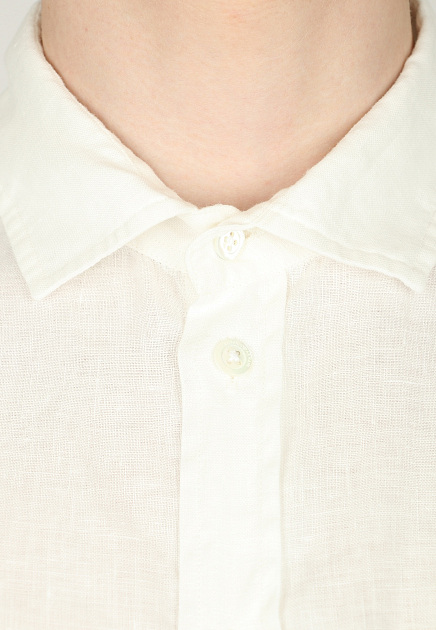 Рубашка EMPORIO ARMANI  - Лён - цвет белый