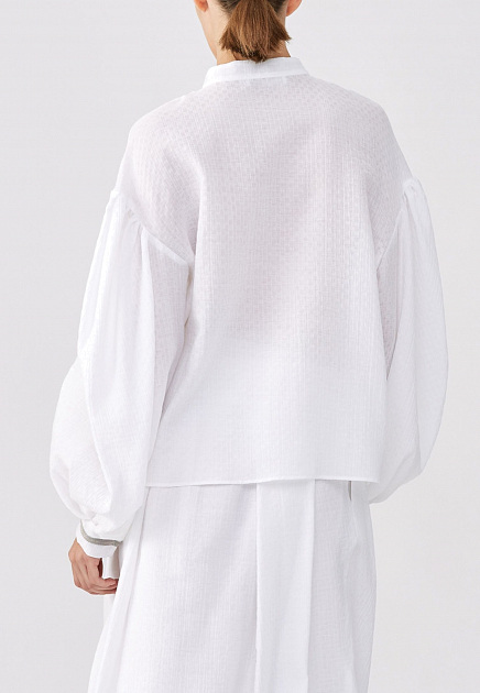 Рубашка FABIANA FILIPPI  - Хлопок, Вискоза - цвет белый