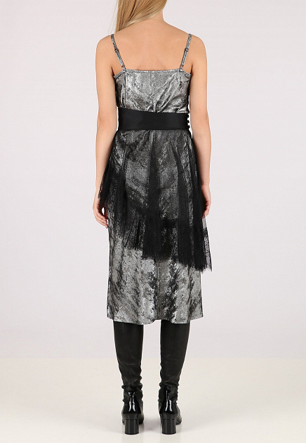 Платье VUALL  - Вискоза, Полиэстер - цвет серый