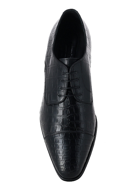 Ботинки STEFANO RICCI  - Кожа крокодила - цвет черный