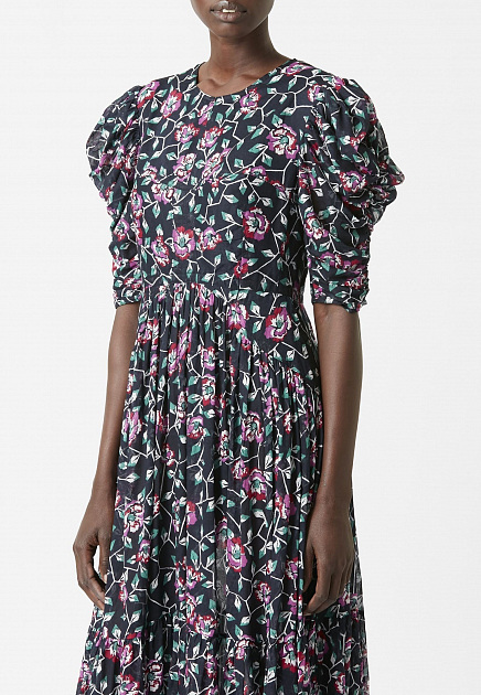 Платье ISABEL MARANT ÉTOILE  - Хлопок - цвет фиолетовый