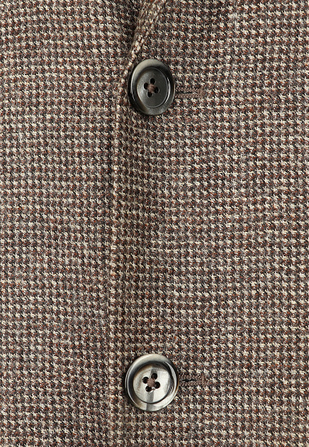 Коричневый пиджак TOMBOLINI