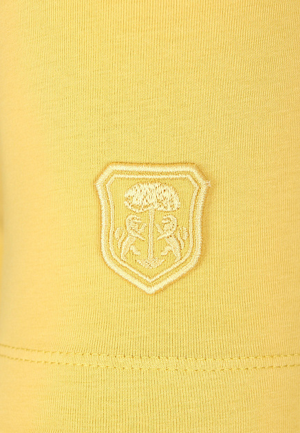 Футболка CORNELIANI  - Хлопок - цвет желтый