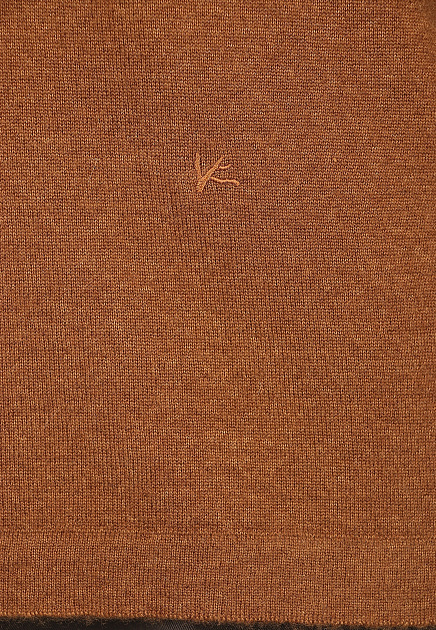 Джемпер ISAIA  - Кашемир, Шелк - цвет коричневый