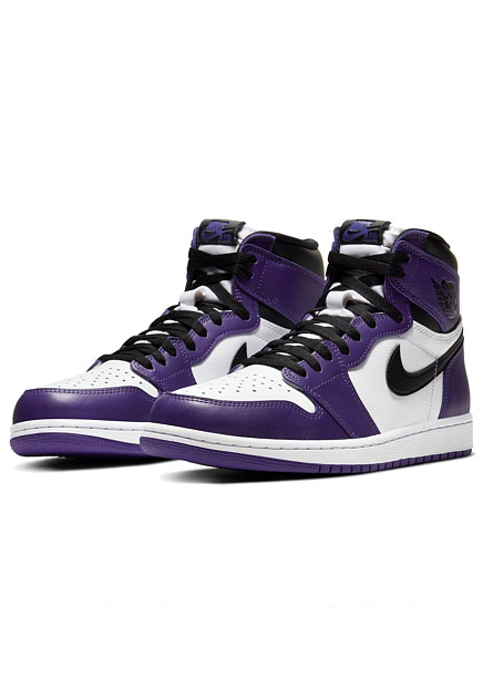 Кроссовки Air Jordan 1 JORDAN, код товара 123054 по цене 52000 рублей, арт.  Men Purple Court 39 - купить в Москве интернет-магазине брендовой одежды -  ElytS.ru