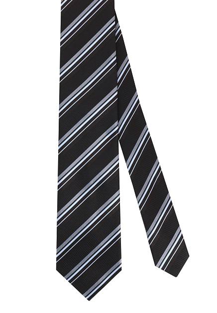 Шелковый галстук в полоску BRIONI - ИТАЛИЯ