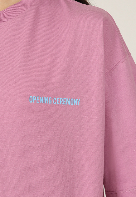 Розовая футболка OPENING CEREMONY