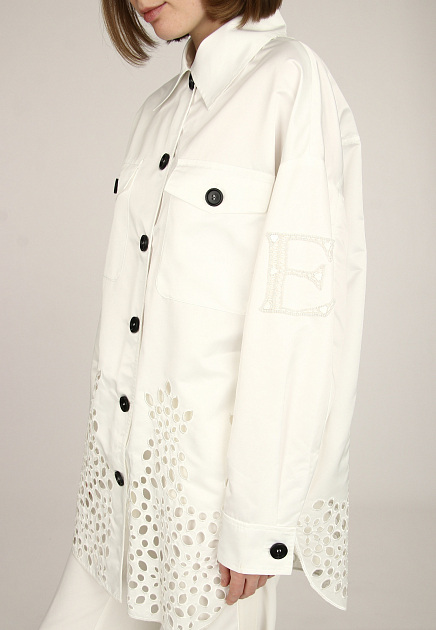 Куртка ERMANNO FIRENZE  - Полиамид - цвет белый