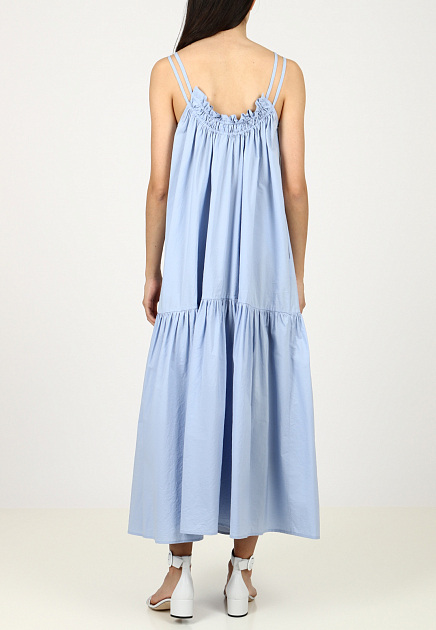 Платье ANTONELLI FIRENZE  - Хлопок - цвет голубой