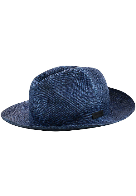 Синяя шляпа EMPORIO ARMANI