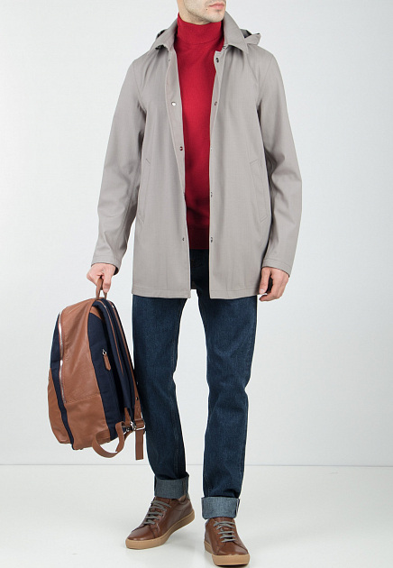 Куртка HERNO  - Шерсть - цвет бежевый