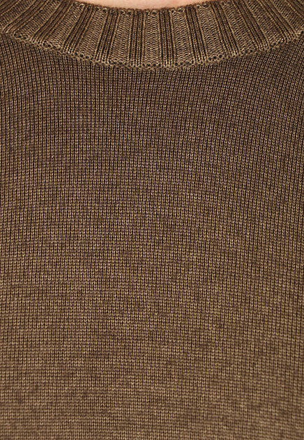 Свитер SAND  - Натуральная шерсть - цвет зеленый