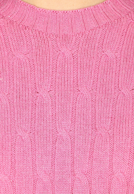 Платье PESERICO  - Шерсть - цвет розовый