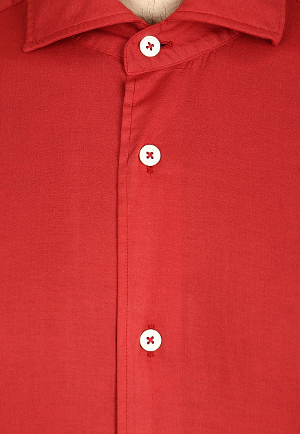 Рубашка FEDELI  - Хлопок - цвет красный