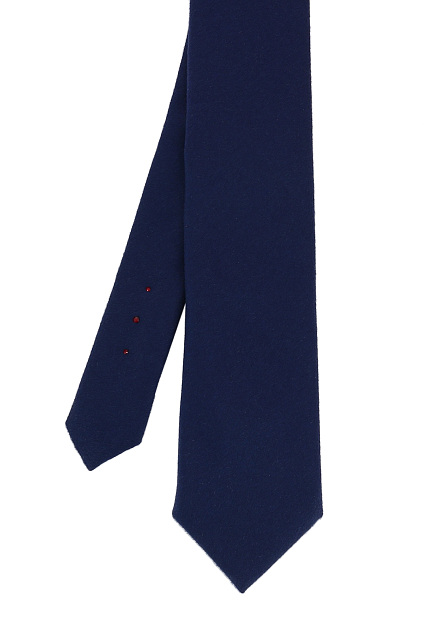 Темно-синий галстук STEFANO RICCI - ИТАЛИЯ