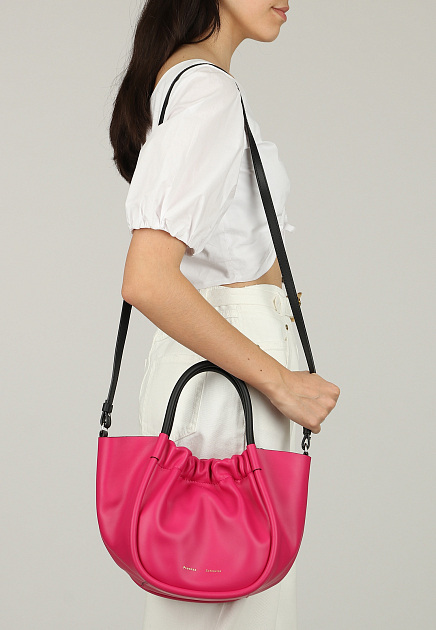Розовая сумка со съемным плечевым ремнем PROENZA SCHOULER