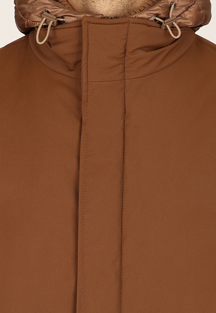 Пуховик HERNO  - Полиэстер - цвет коричневый