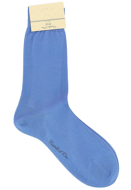 Голубое носки CASTELLO d'ORO