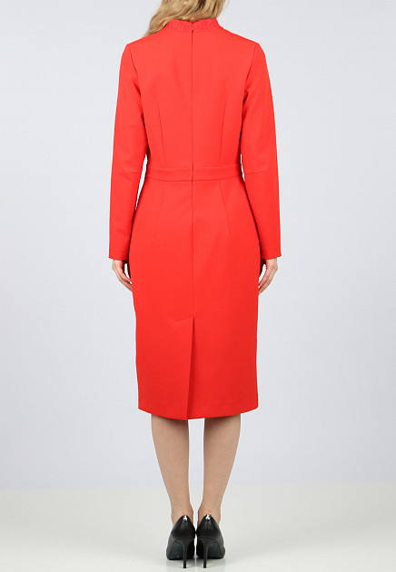 Платье VUALL  - Вискоза, Полиэстер - цвет красный