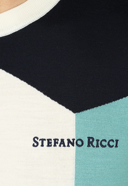 Футболка STEFANO RICCI  - Шерсть - цвет разноцветный
