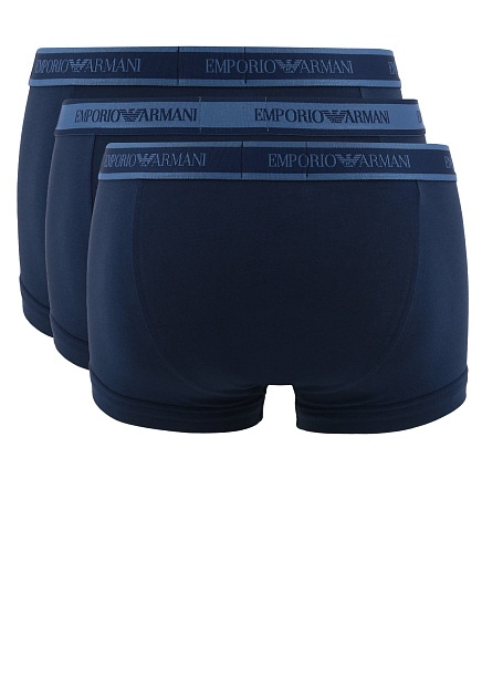 Комплект трусов из хлопка  EMPORIO ARMANI Underwear - ИТАЛИЯ