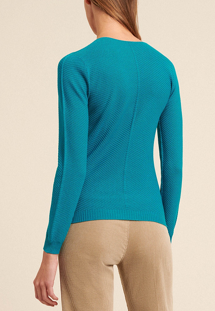 Пуловер LUISA SPAGNOLI  - Шерсть - цвет голубой