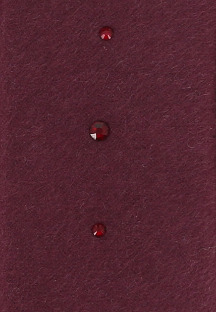 Галстук STEFANO RICCI  - Кашемир - цвет бордовый