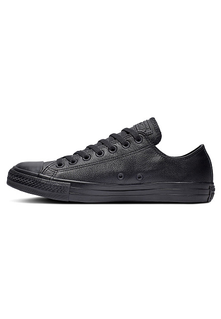 Кроссовки CONVERSE  - Кожа - цвет черный