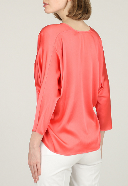 Блуза ANTONELLI FIRENZE  - Шелк - цвет красный