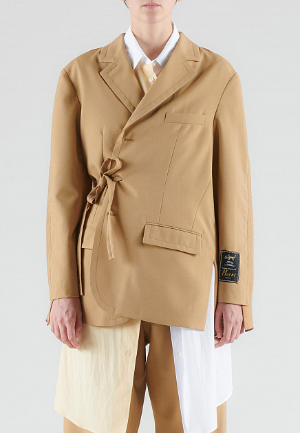 Пиджак MARNI  - Шерсть - цвет коричневый