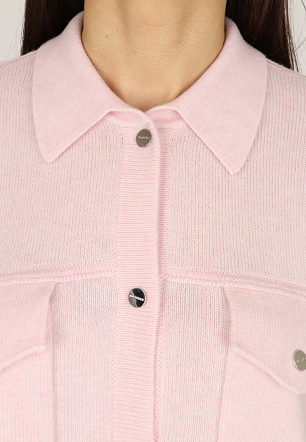 Рубашка MAX&MOI  - Кашемир, Меринос - цвет розовый